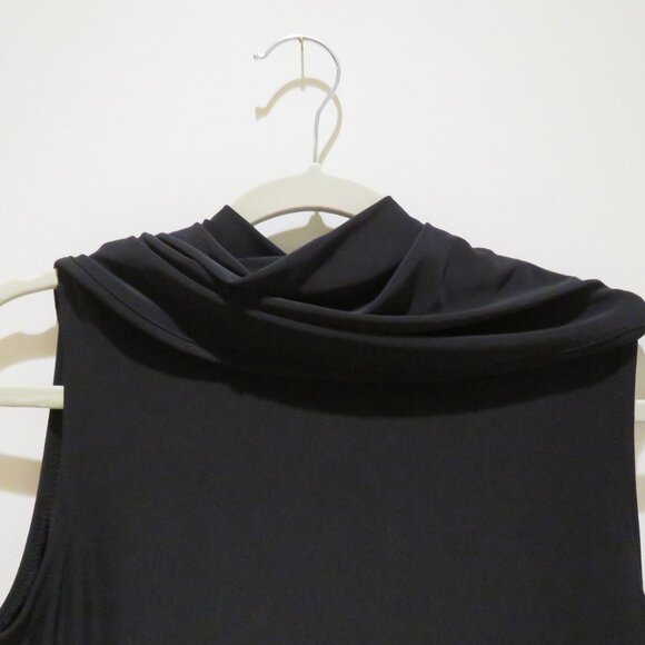 SYMPLI Sleeveless Dream Dress Black Bubble Hem Lantern Lagenlook Minimalist NWT - Picture 12 of 15